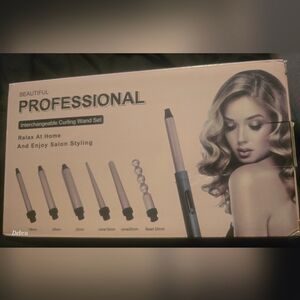 Professional 5-Piece Curling Wand Set